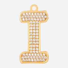 Load image into Gallery viewer, Initial Letter Jewelry Tag - I