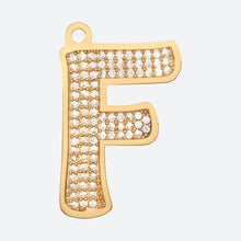 Load image into Gallery viewer, Initial Letter Jewelry Tag - F