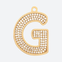 Load image into Gallery viewer, Initial Letter Jewelry Tag - G