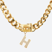 Load image into Gallery viewer, Initial Letter Jewelry Tag - H