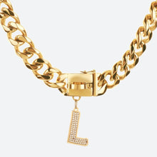 Load image into Gallery viewer, Initial Letter Jewelry Tag - L