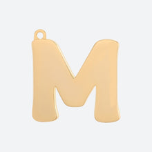 Load image into Gallery viewer, Initial Letter Jewelry Tag - M