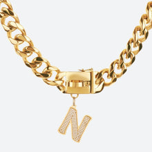 Load image into Gallery viewer, Initial Letter Jewelry Tag - N