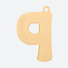 Load image into Gallery viewer, Initial Letter Jewelry Tag - P
