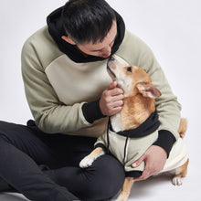 Load image into Gallery viewer, Olive Cream Human Matching Hoodie