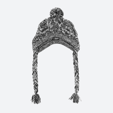 Load image into Gallery viewer, Knit Pom Pom Dog Beanie Hat - Grey