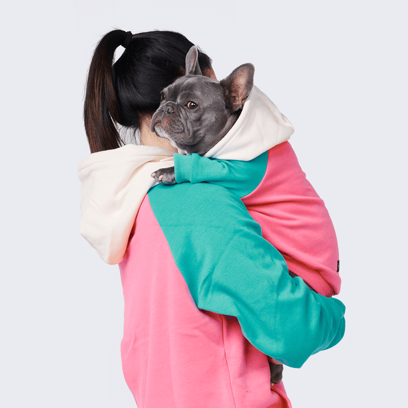 matching human and dog hoodie apparel clothes for pet and their owners