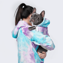 Load image into Gallery viewer, matching human and dog hoodie apparel clothes for pet and their owners
