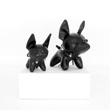 Load image into Gallery viewer, Black Bulldog Keychain
