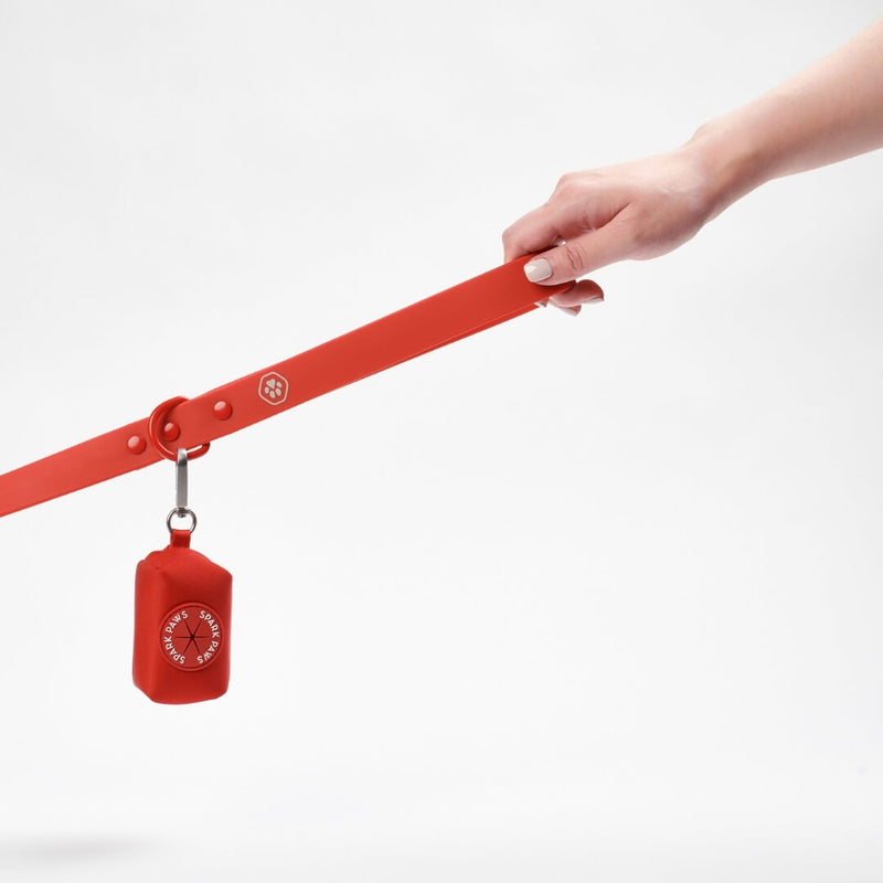 Poop Bag Holder - Red