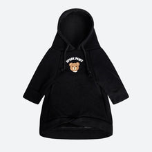 Load image into Gallery viewer, Teddy Bear Dog Hoodie - Black
