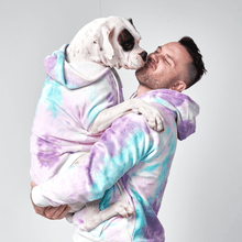 Load image into Gallery viewer, matching human and dog hoodie apparel clothes for pet and their owners
