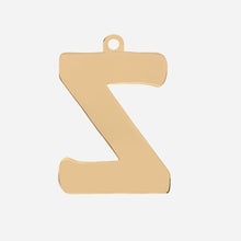 Load image into Gallery viewer, Initial Letter Jewelry Tag - Z
