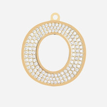 Load image into Gallery viewer, Initial Letter Jewelry Tag - O
