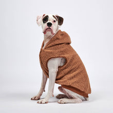 Load image into Gallery viewer, Teddy Sherpa Jacket - Brown
