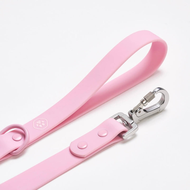 Waterproof PVC Dog Leash - Pink