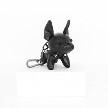 Load image into Gallery viewer, Black Bulldog Keychain
