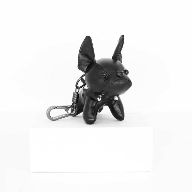 Black Bulldog Keychain