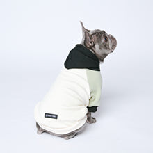 Load image into Gallery viewer, Olive Cream Dog Hoodie
