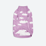 Clouds Knit Dog Sweater - Lilac