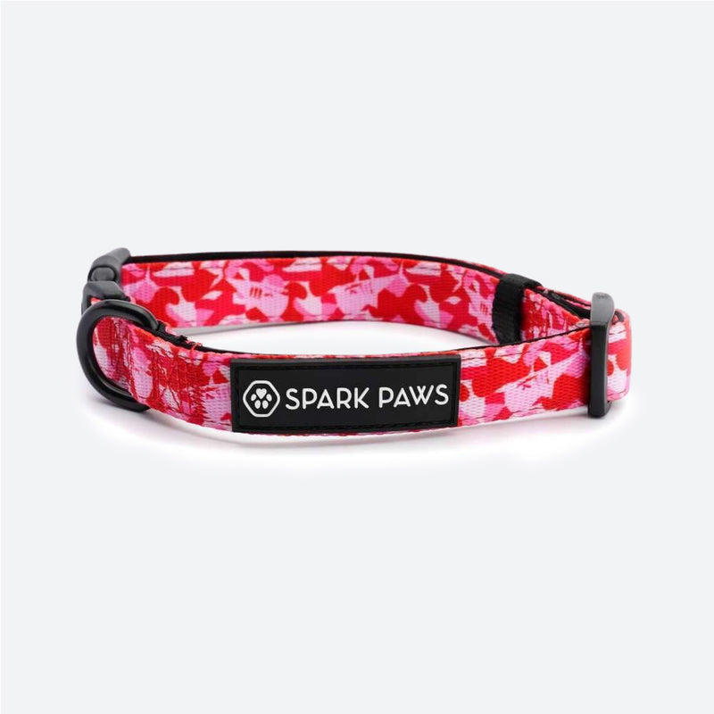 Shark Monster Collar - Pink Camo