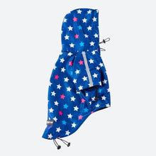 Load image into Gallery viewer, Star Print Reflective Dog Raincoat
