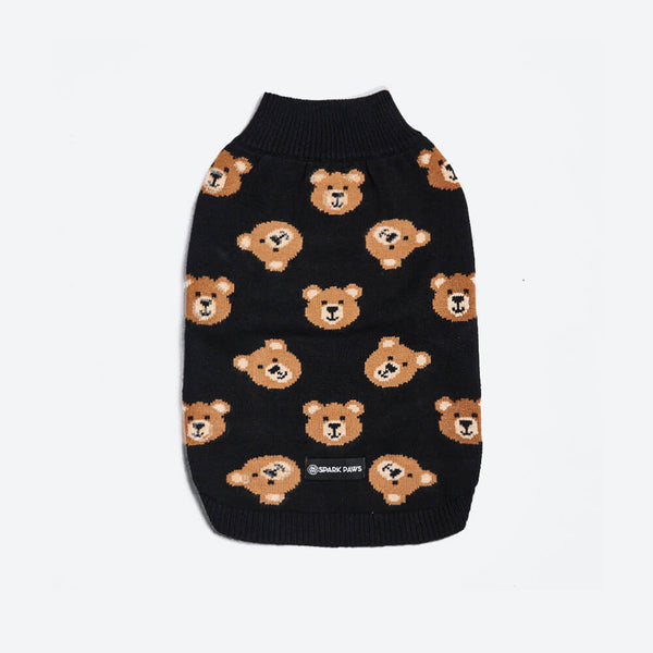 Teddy Bear Dog Knit Sweater