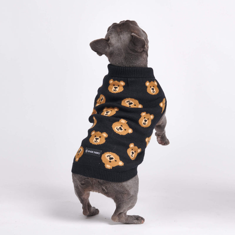 Teddy Bear Dog Knit Sweater