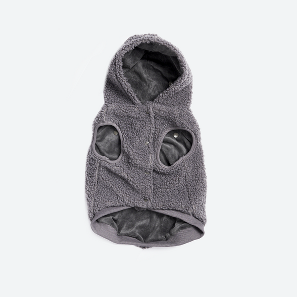 Teddy Sherpa Jacket - Grey