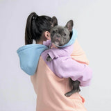 Cotton Candy Human Matchinng Hoodie